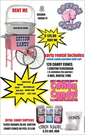 Food Concession Machine Rentals Long Island | Party In Motion